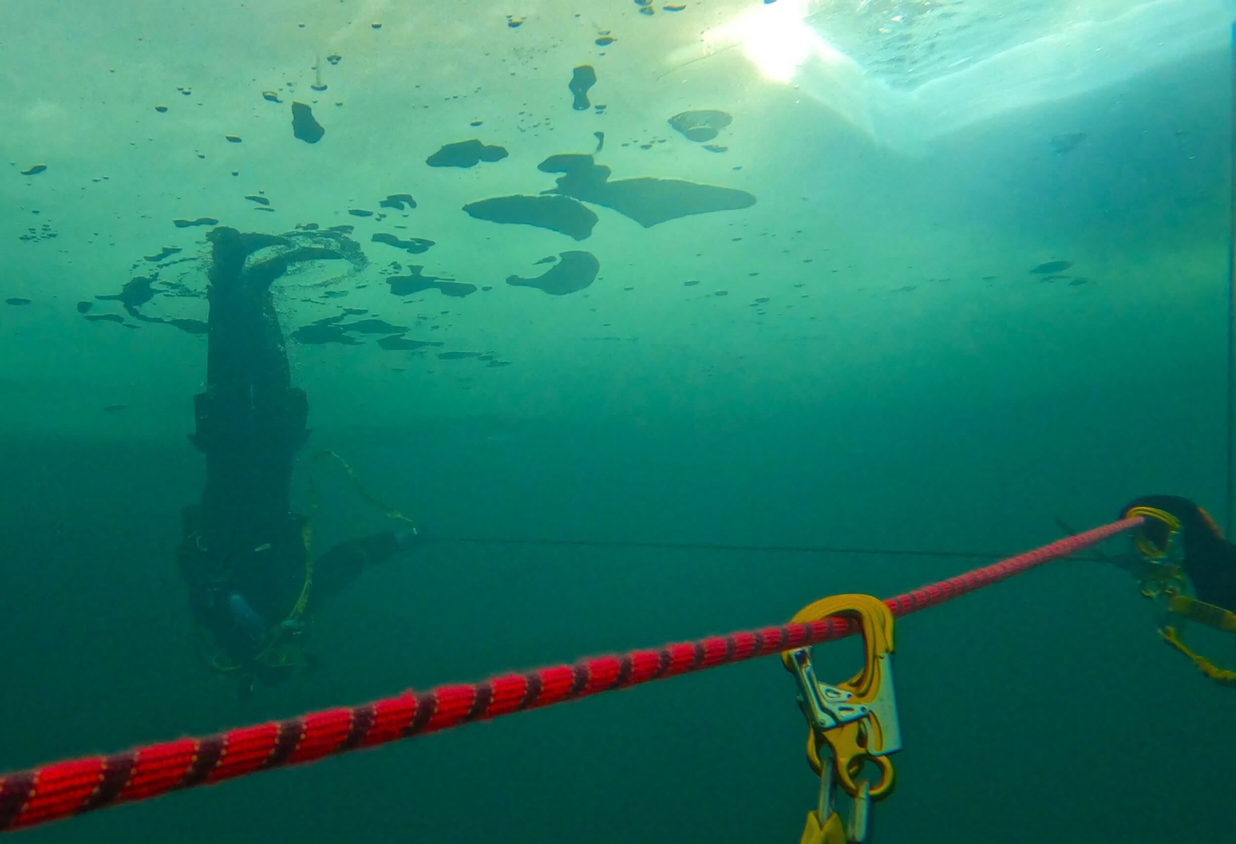 IANTD Eistauchen Christian Frei Sub Marine Diving Club Meran